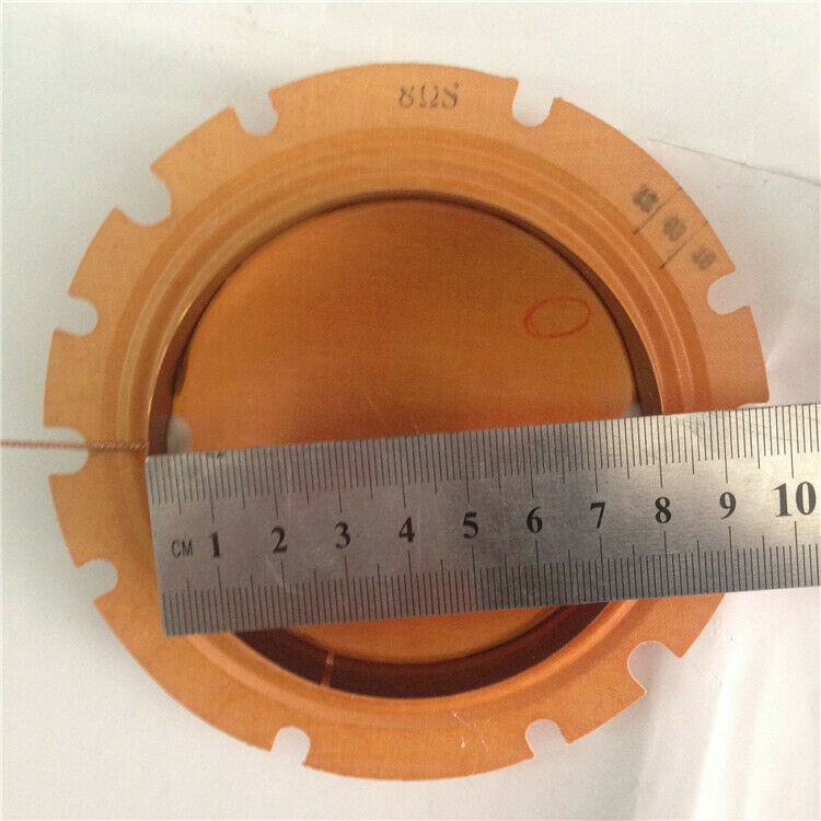 2PCS 500w 80mm diaphragm voice coil for Radio Horn tweeter 8 Ohm