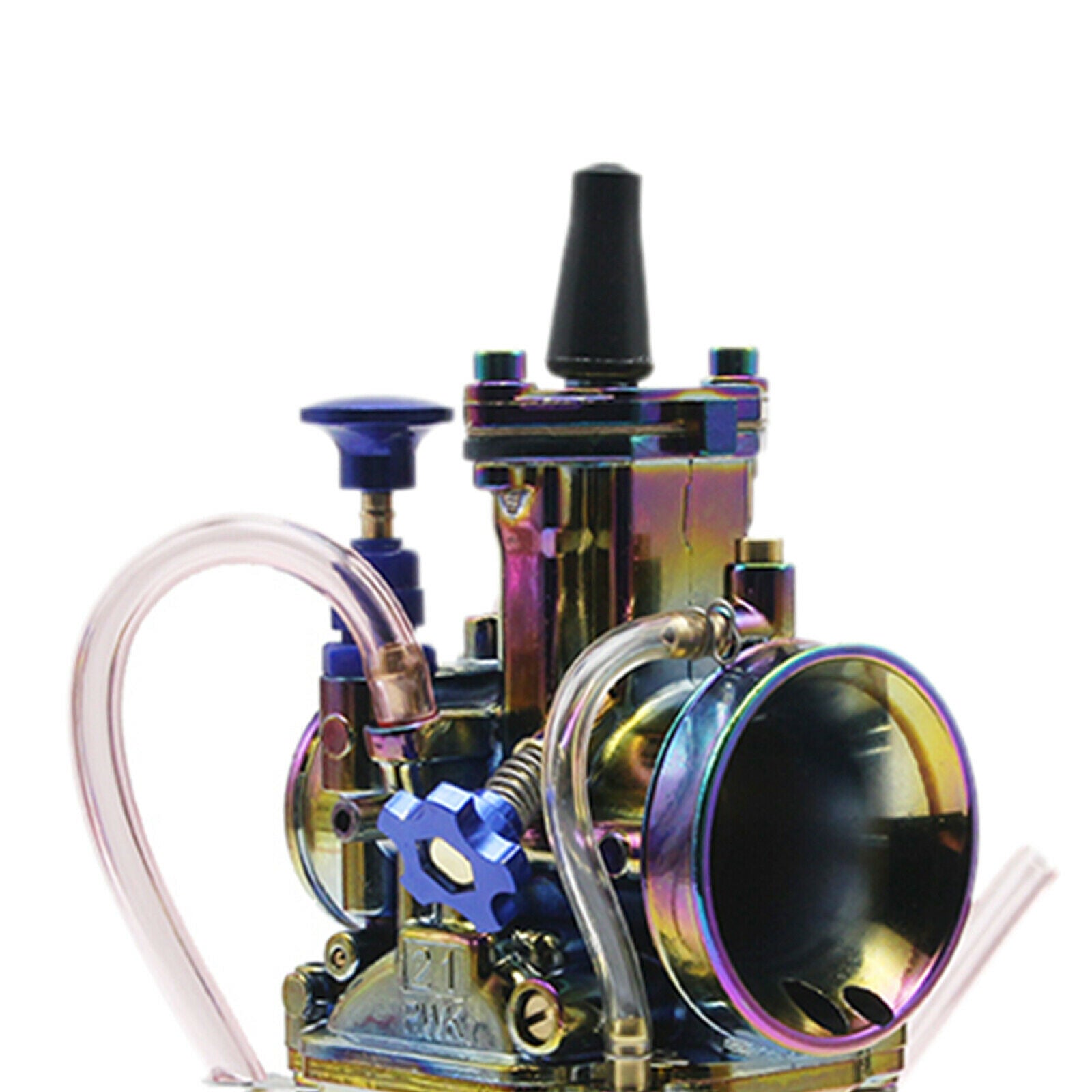 Multicolor PWK 21mm Carburetor Assembly for 90cc - 110cc Pit Bike Scooters