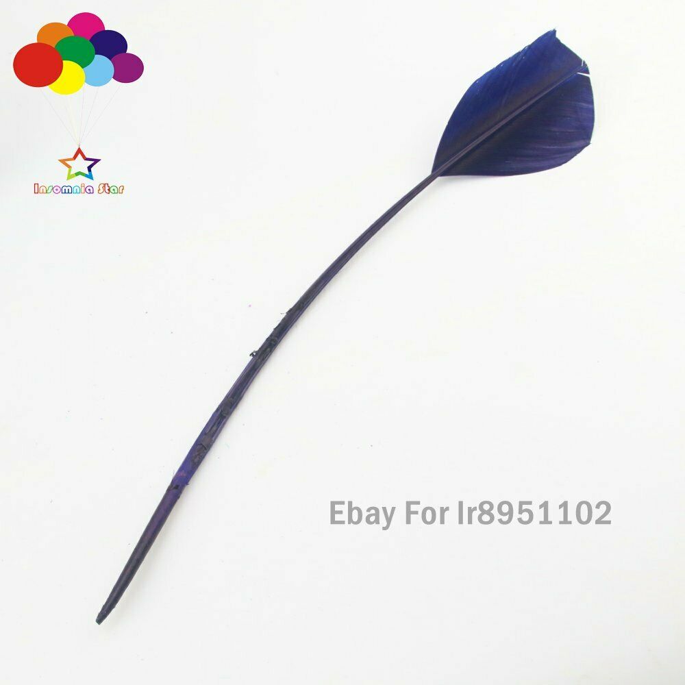 Navy 100 pcs 28-35cm turkey wing feathers 11-14inch Plume making Carnival Decor