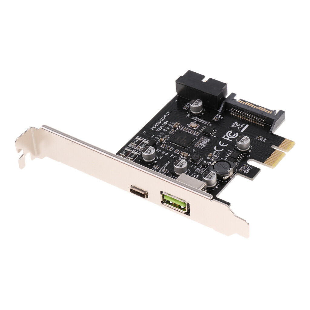 Controller Board USB3.1 Converter PCI Express High Speed â€‹â€‹Fast Port 1 Port