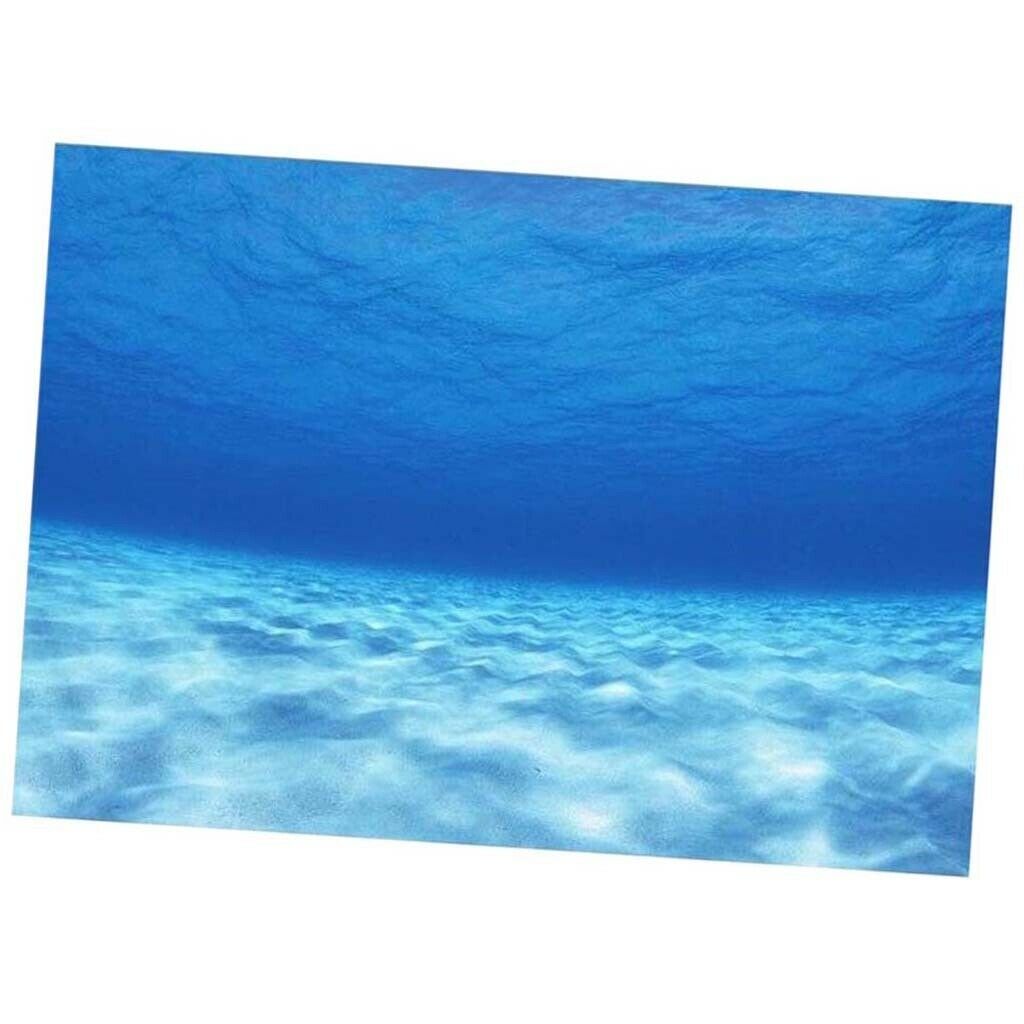 Fish Tank Background Wallpaper For Aquarium Landscape Decor 61x30cm