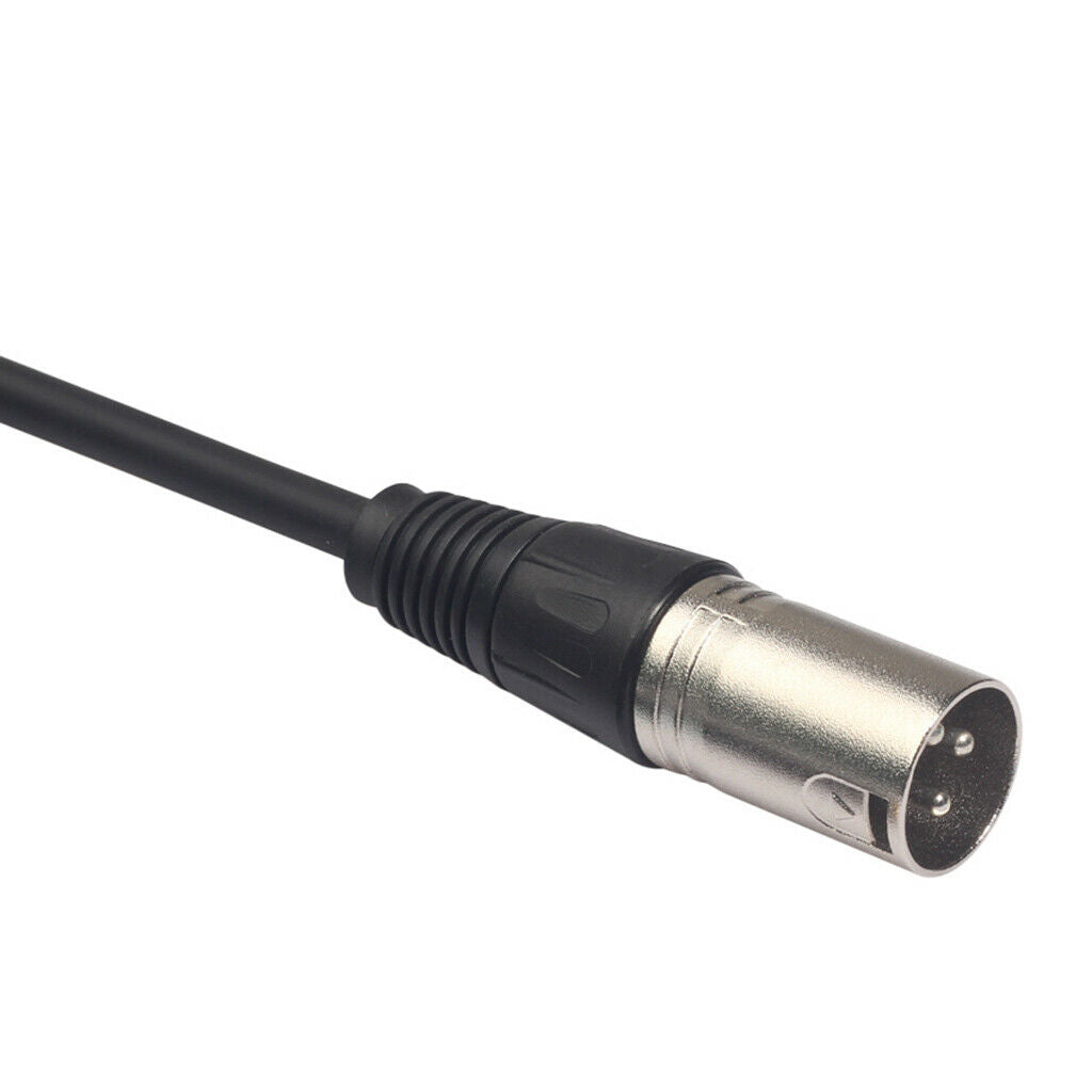 4X RCA/XLR Female to XLR Male XLR Headphone Cable Adapter Audio Line 30cm A