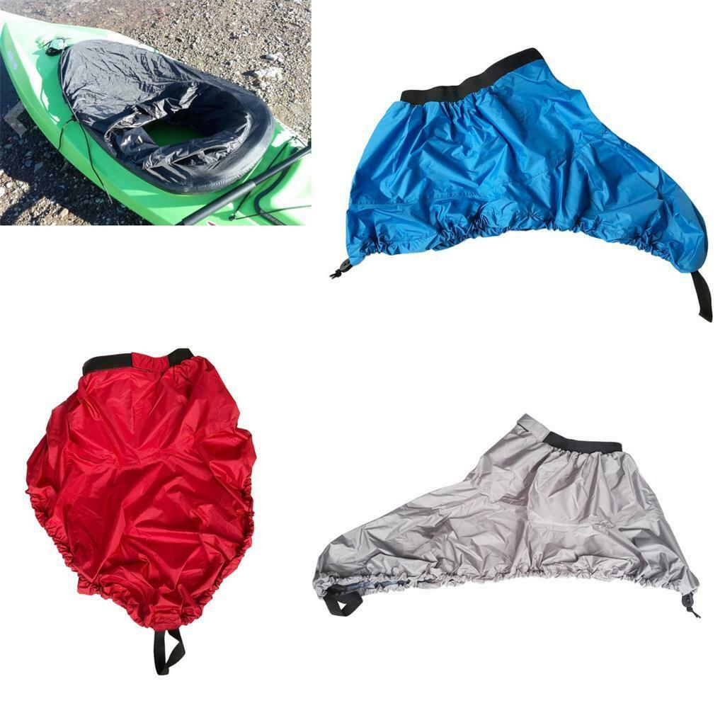 2x Kayak Canoe Boat Spray Skirt Sprayskirt Cover Waterproof Paddling S+M