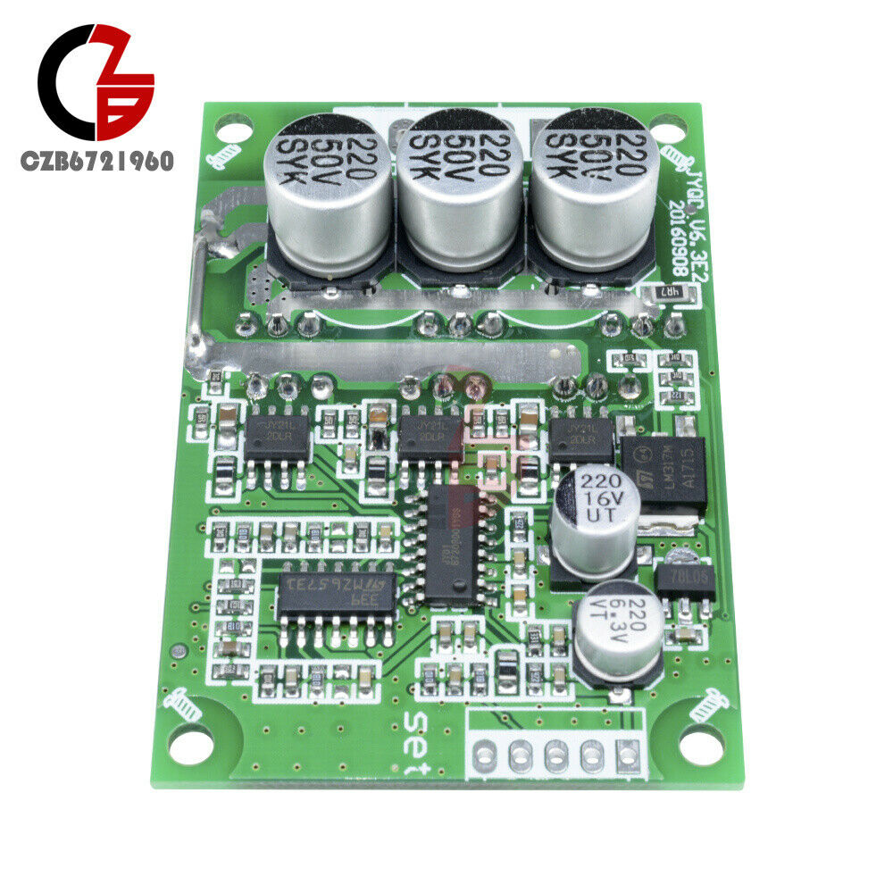 DC 12-36V 500W Brushless Motor PWM Control Controller Balanced BLDC Driver Board