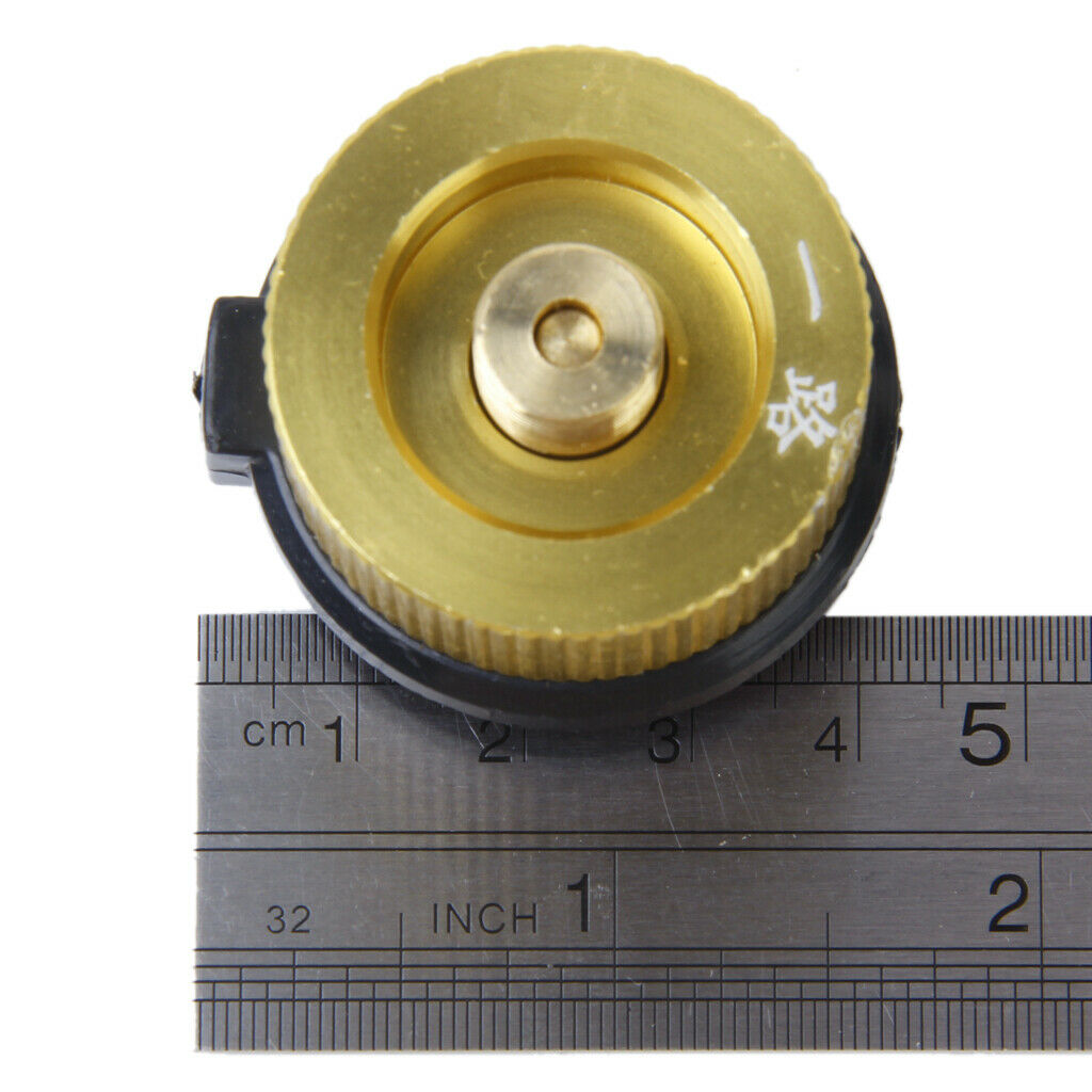 Adapter For Connecting Long Butane Canister To Backpacking/Camping BBQ Stove