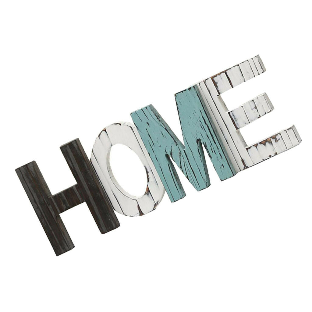 Home '' Wood Schiftzug Stand Deco Letter