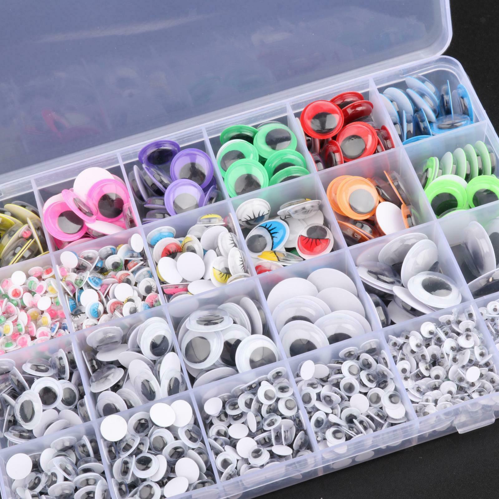 Googly Wiggly Wobbly Craft Eyes Self Adhesive Stickers Many Pack Sizes