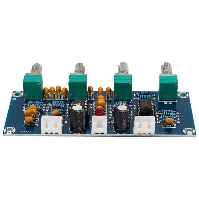 NE5532 Tone Board Preamp Pre-Amp with Treble Bass Volume Adjustment Pre-AmplifQ4