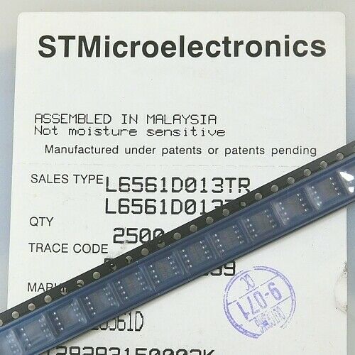 [10pcs] L6561D Power Factor Corrector_Converter SO8