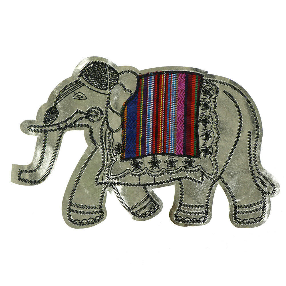 Elephant Sequins Sew On Patches For Clothes DIY Bag Clothing Coat Craf.l8