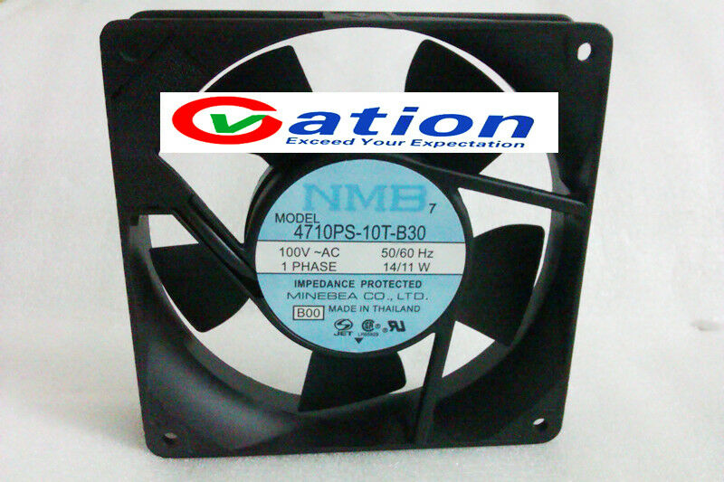 For NMB 4710PS-10T-B30 cooling fan AC100V 14/11W 2300/2700RPM 120*120*25MM