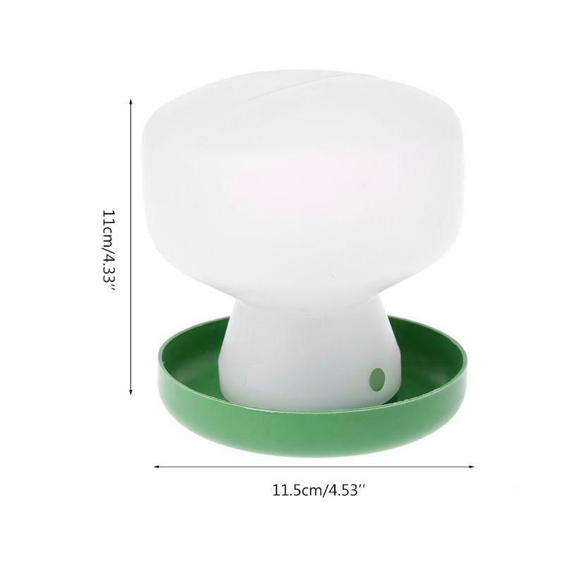 Plastic Pigeon Feeder Chicken Drinking Bird Quail Poultry Automatic Drink Water