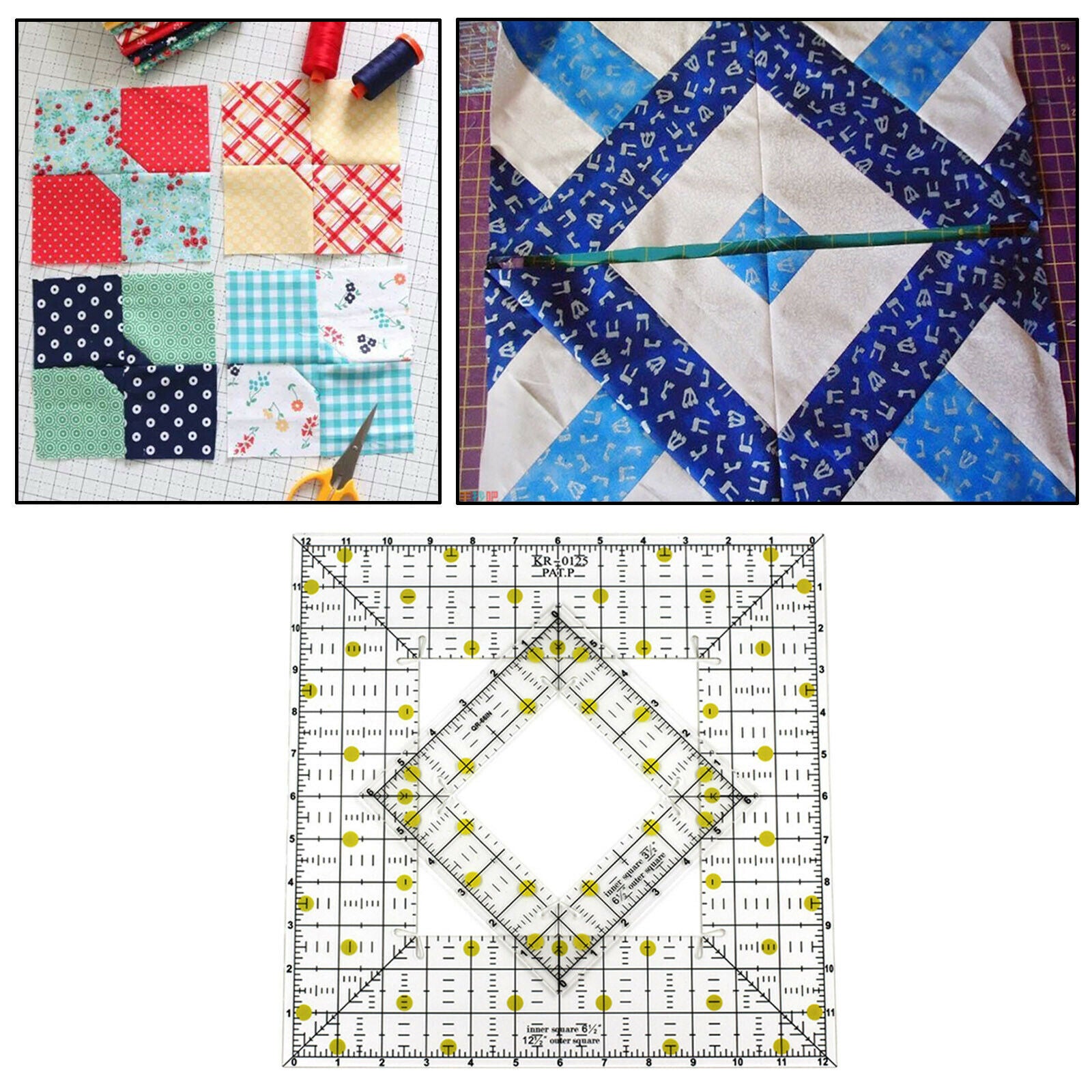 Quilting Templates Rulers Stencils for Domestic Machine Sewing Pathcwork