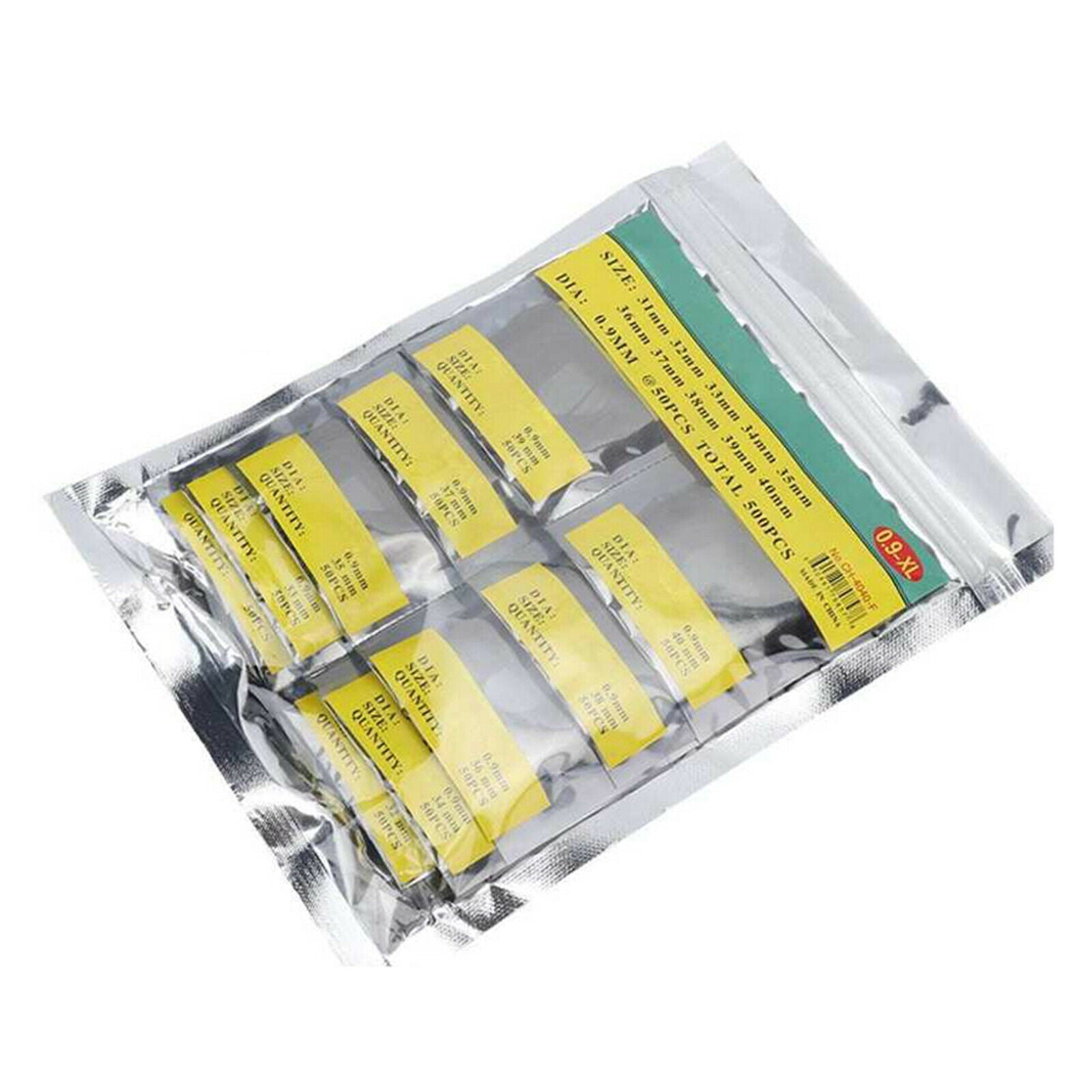 500pcs 0.9mm O Rings Watch Back Seals Kit Durable Resistant to The