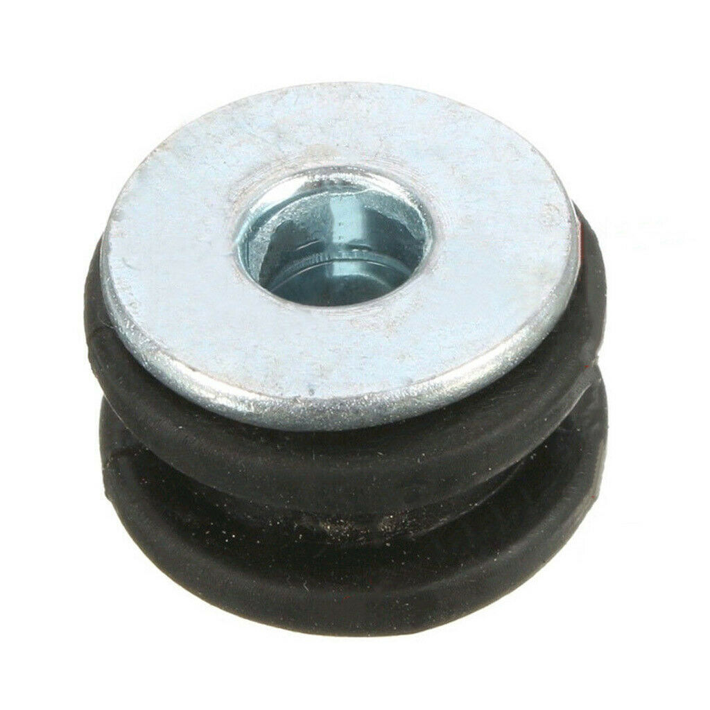 40x Motorcycle Rubber Grommets For  Yamaha Kawasaki Fairing Black