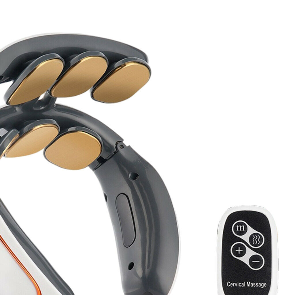 Neck Massager Heating 4 Modes 15 Levels Wireless Deep Kneading Relaxation