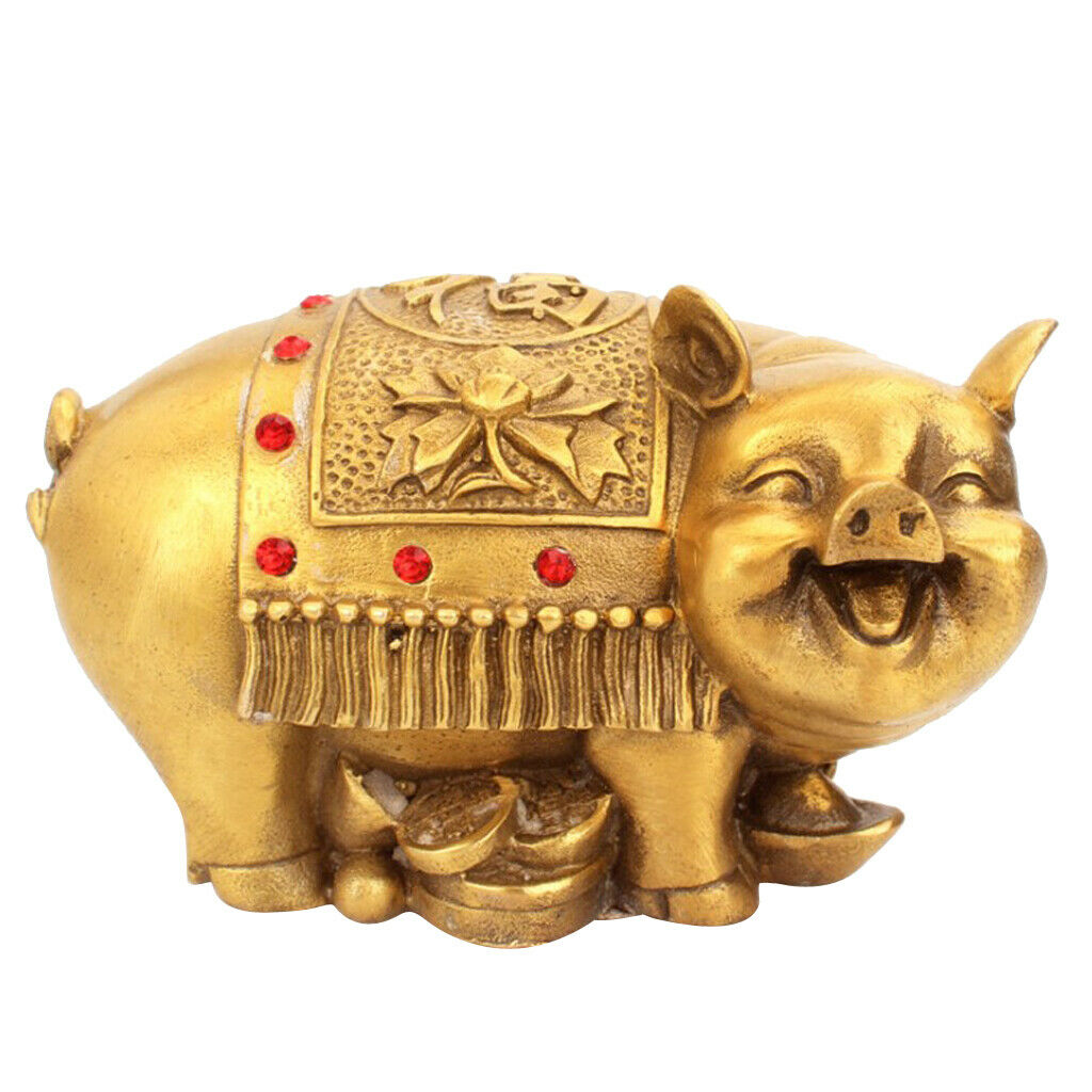 Chinese Zodiac Pig Year Golden
