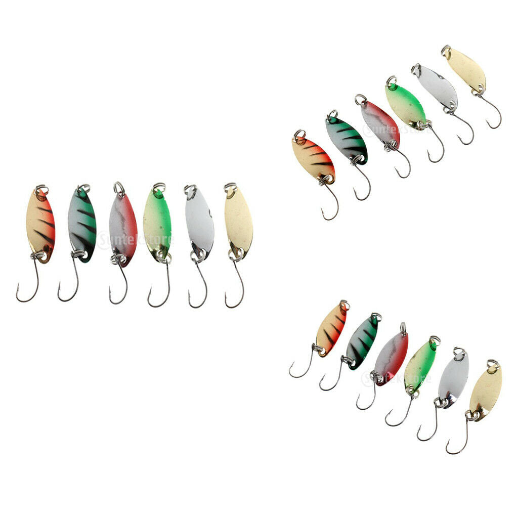 18pcs Assorted Fishing Sequins Bait Set For Topwater Fishing Accessories