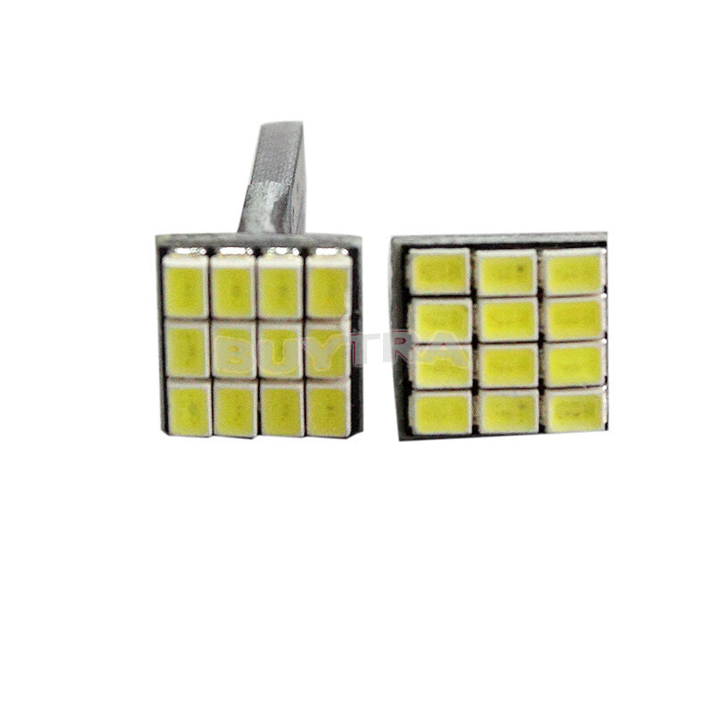 Showing Up 2 Pcs T10 3020 SMD 12 LED Signal Tail Car Light Bulbs 194 .l8