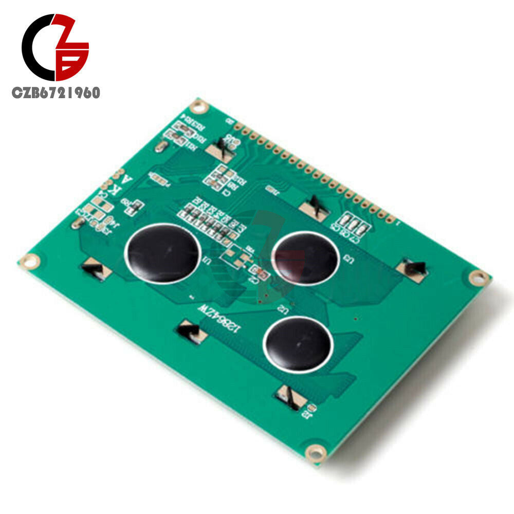 5V 128x64 LCD Display 12864 Yellow green 1602LCD IIC/I2C/SPI Serial for Arduino