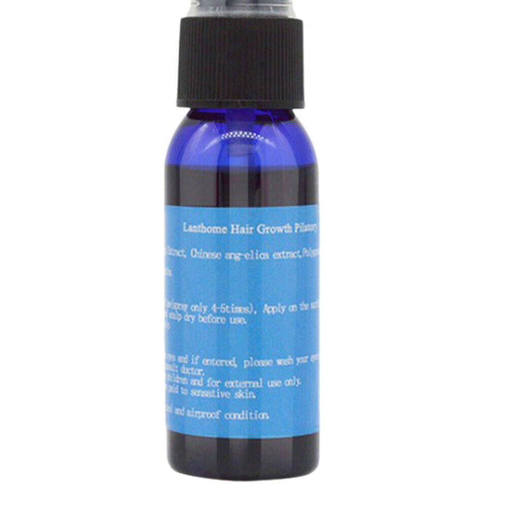Natural Ginger Hair Growth Essence Anti Hair Loss Spray Beard Regrowth 30ml