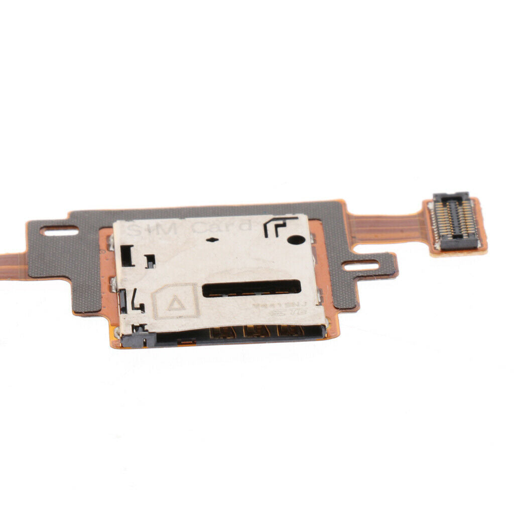 Sim Card Reader Holder Slot Flex Cable Ribbon For   Galaxy T800 T801