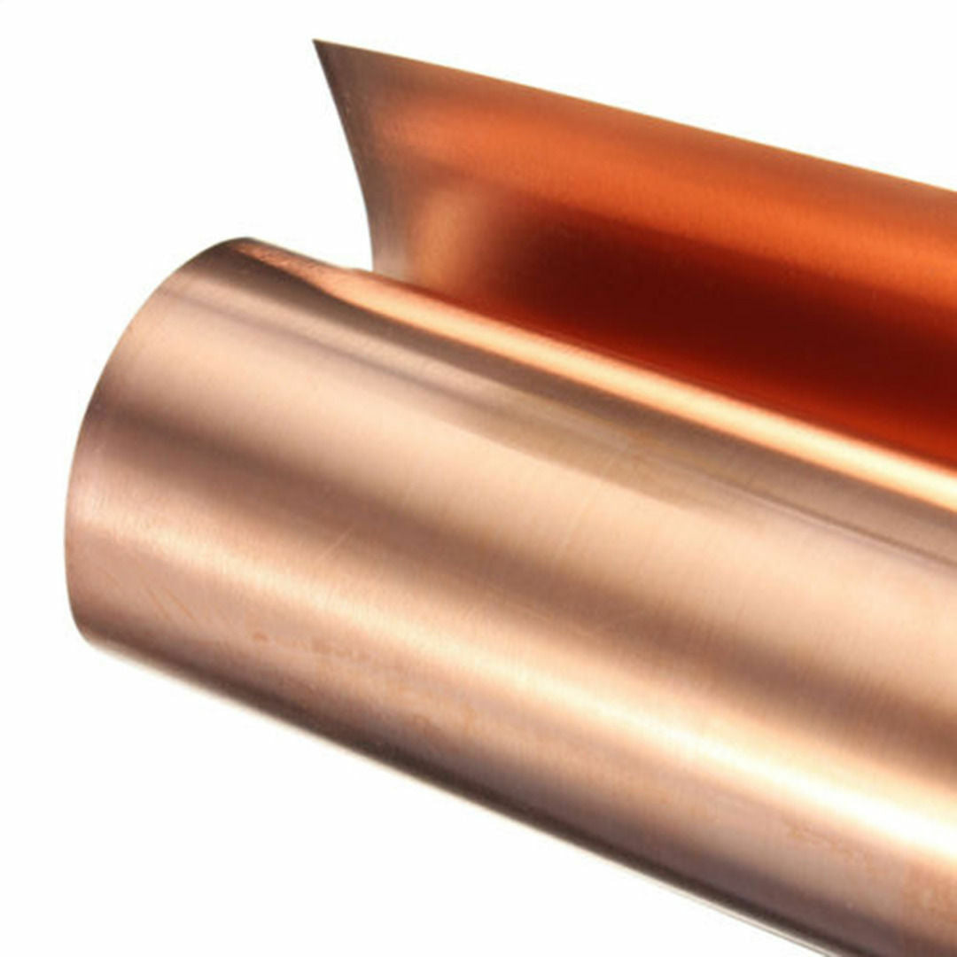 1pcs 99.9% Pure Copper Cu Metal Sheet Foil 0.1 x 200 x 1000 mm