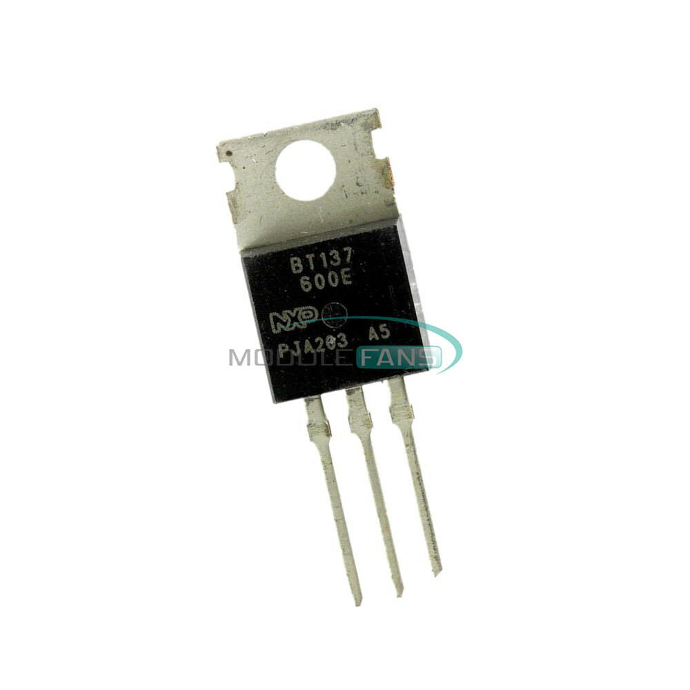 10PCS BT137-600E TO-220 BT137 600V 8A Triacs Thyristor M
