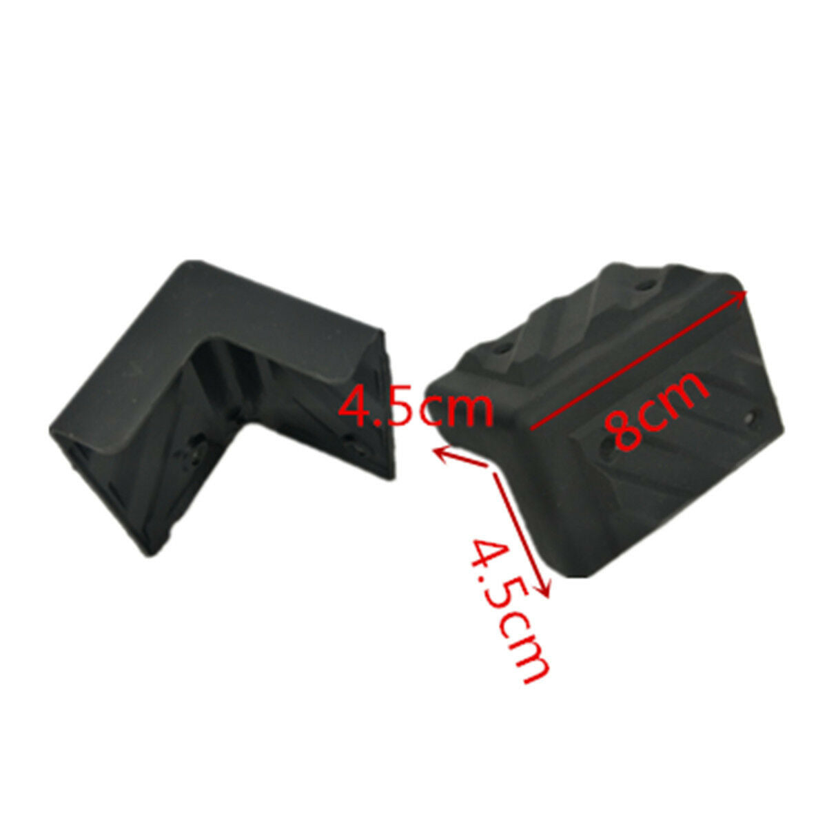 4pcs Plastic Corner Protector for Speaker Cabinet Guitar Amplifier 8*4.5*4.5cm