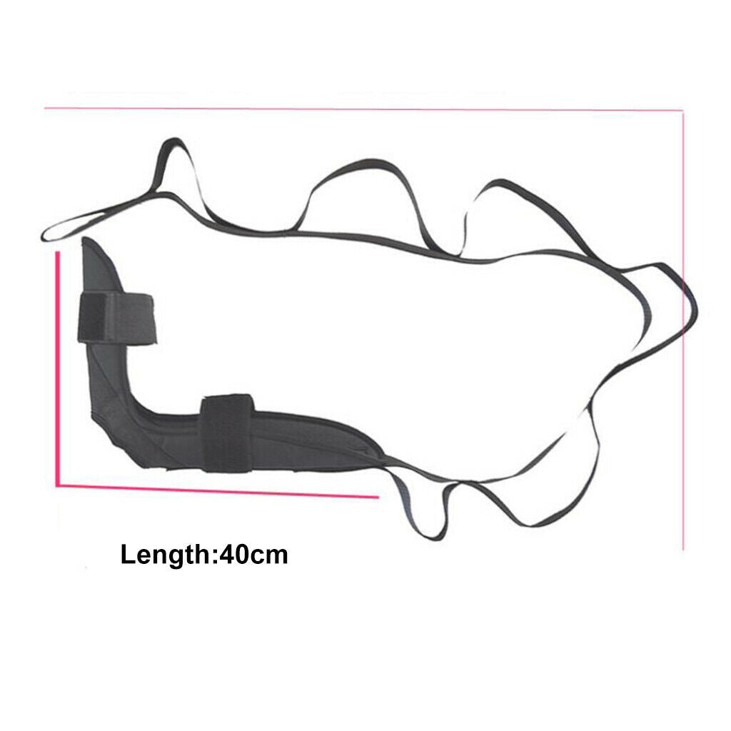 Durable Stretch Strap 43'' Belt 6 Loops 110cm Leg Stretcher Legs Foot Drop
