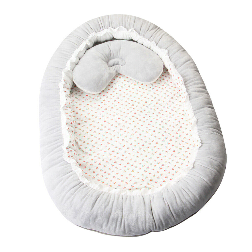 90x60cm Baby Bed Nursery Cradle Newborns Infant Toddler Travel Sleeping Nest
