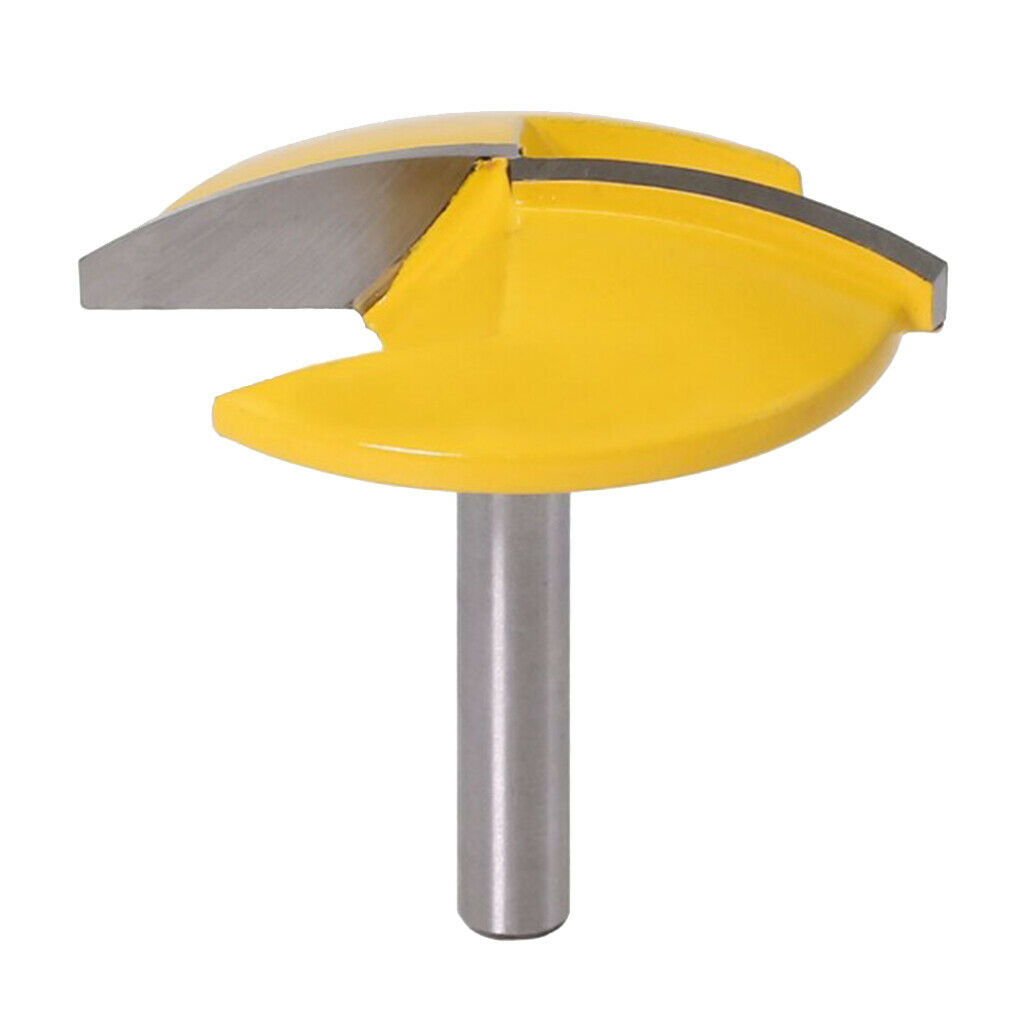 Industrial Small Bowl Router Bit,1.65" Radius,1-3/4" Wide,1/4" Shank