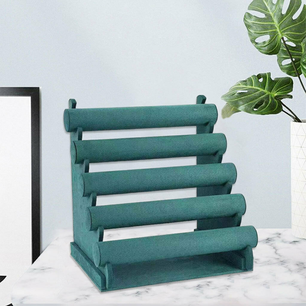 Jewelry Organizer with 5 Tier Rack Bracelet Holder for Bracelet Men Women