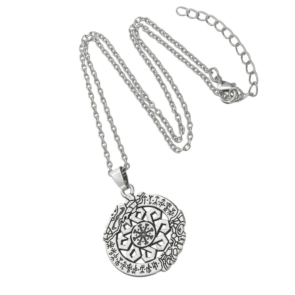 1 Piece Classic Round Pendant Necklace for Jewelry Crafts