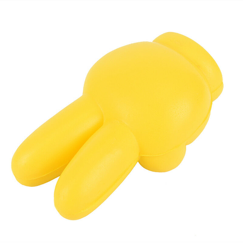 Cute Victory Finger Car Antenna Topper Eva Decorative Car Topper Balls Yel.l8
