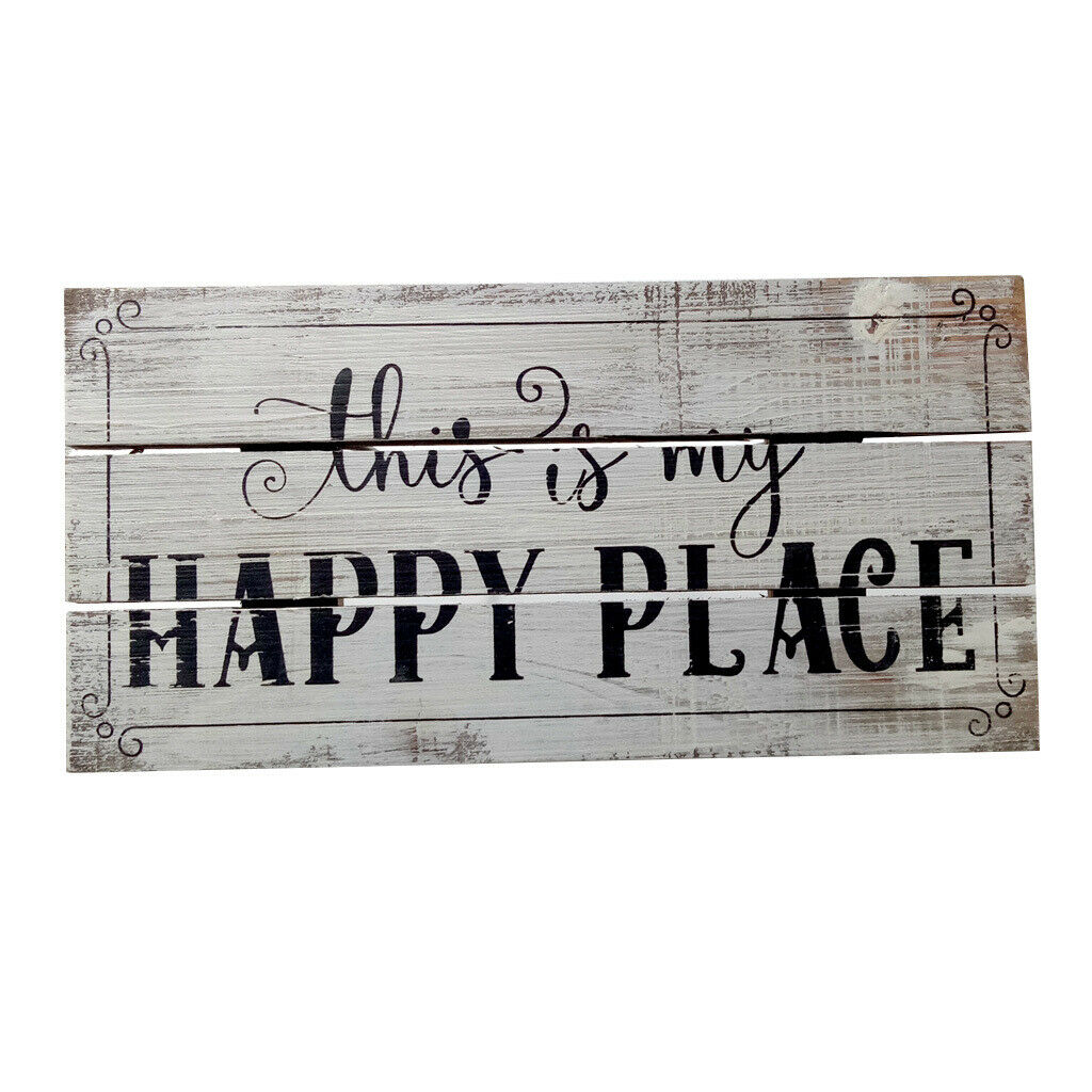 Retro Wooden Plate Signs Shabby Signs Home Decoration Bar Cafeteria
