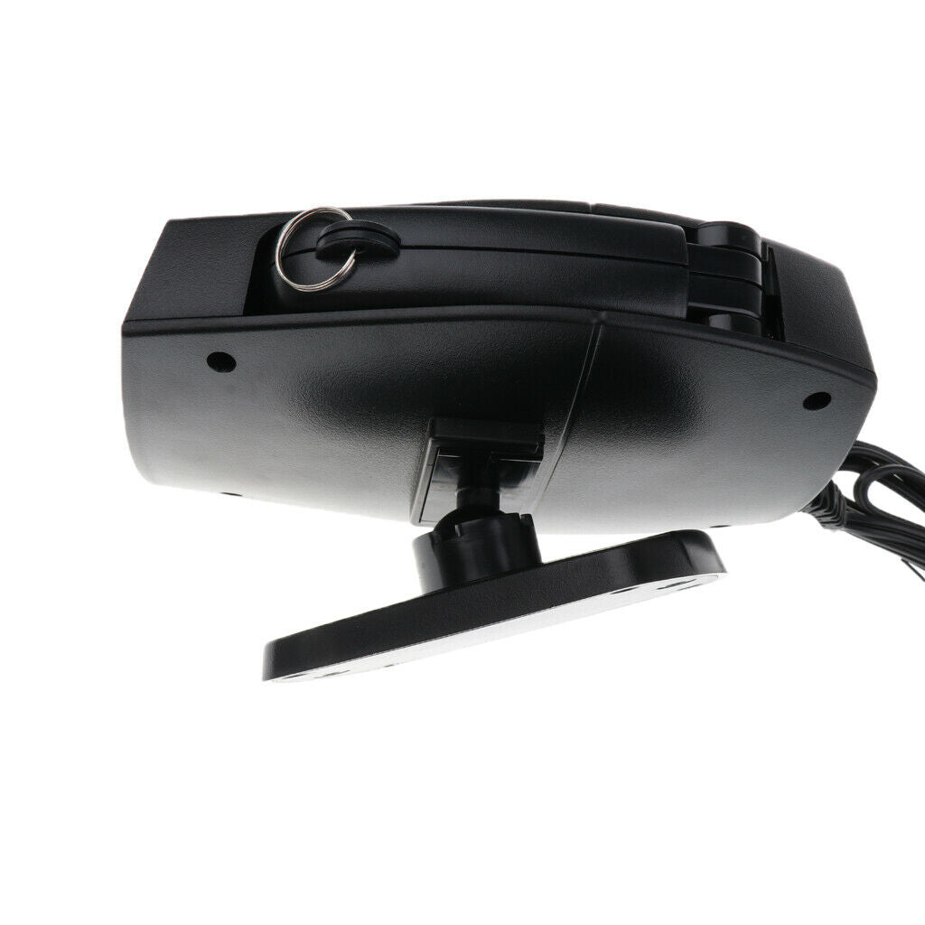 Car (Black) 24V Electric Auto Heater Hot Cool Fan Window Demister Defroster