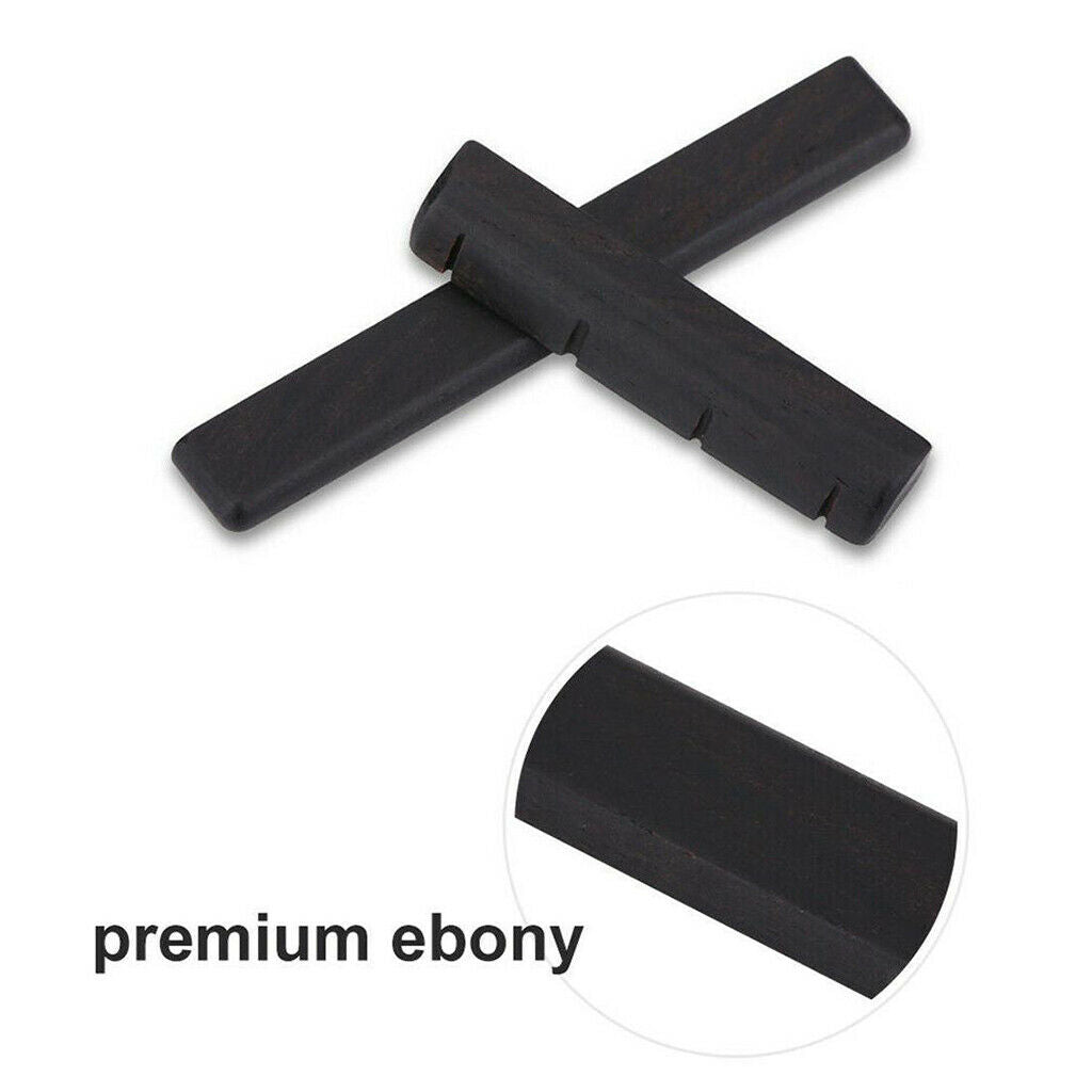 Ukulele Bridge Saddle Guitar String Saddle And Nut for 4 String Ukuleles