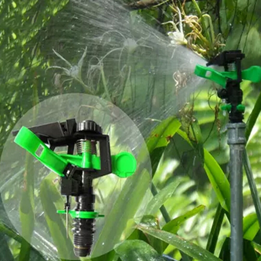 Best 360° Adjustable  Water Sprinkler Irrigation Watering Garden Spray Noz.l8