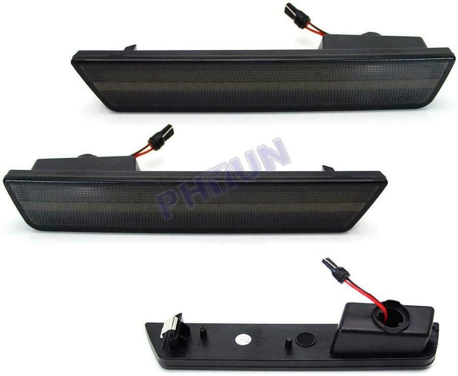 2x LED Red Rear Side Marker Light For Dodge 2008-14 Challenger & 2011-14 Charger