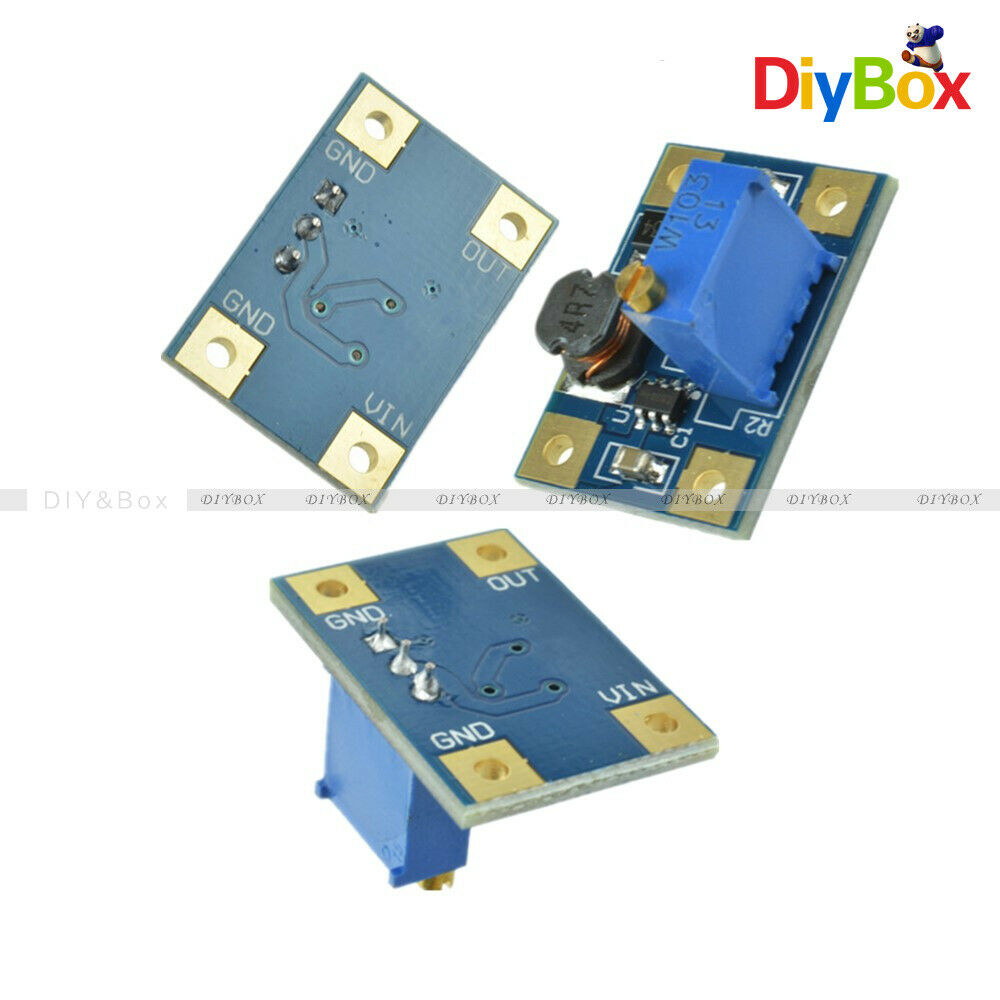 5PCS Adjustable DC-DC 2A SX1308 Booster Step Up Converter Power Supply Module