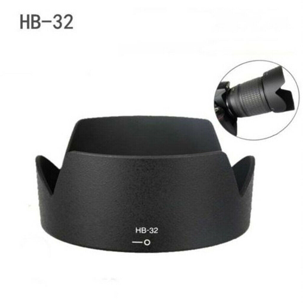 HB-32 Camera Lens Hood for   AF-S DX NIKKOR 18-105mm f/3.5-5.6G ED/VR