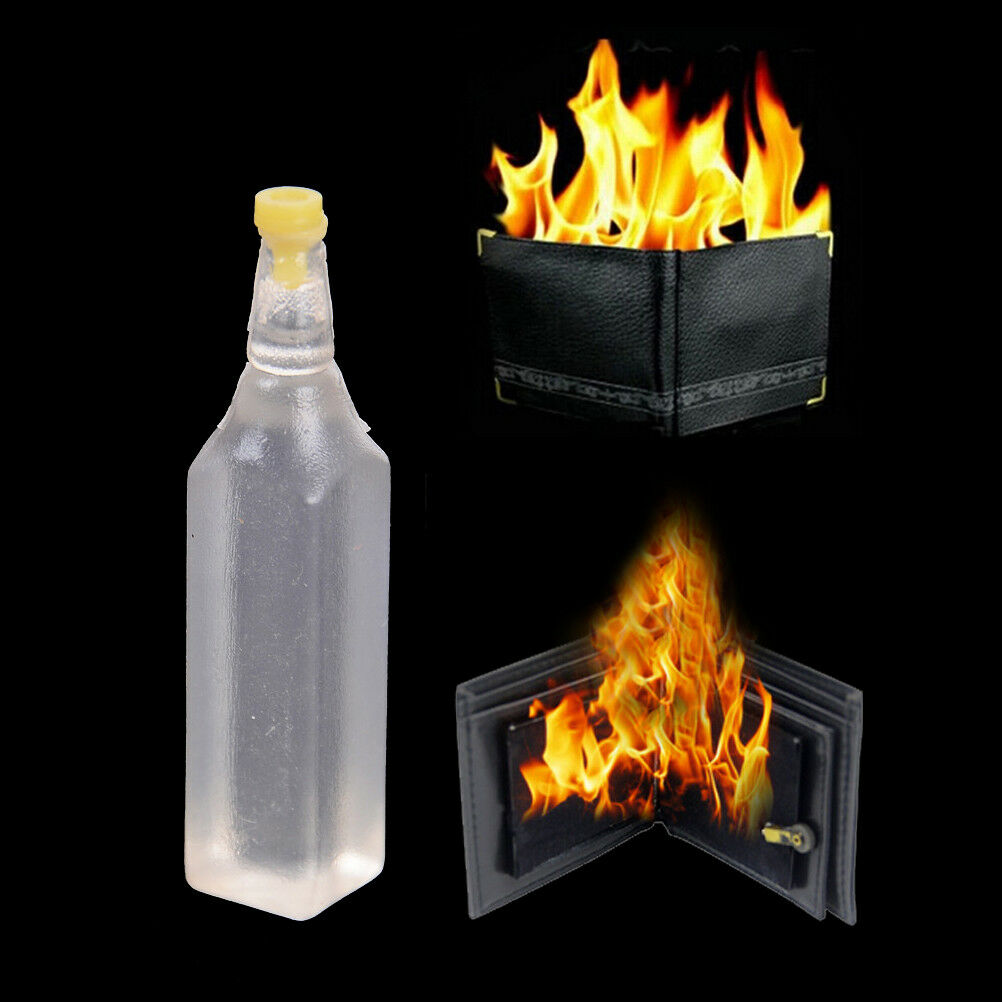 5ml Magic Trick Flame Fire Wallet Oil Magician Stage Perform Street Prop Show BD