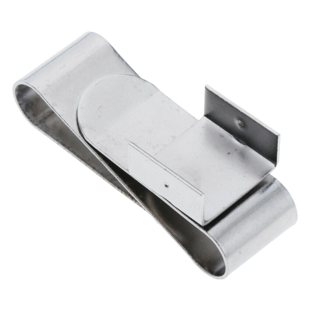 Stainless Steel Pool Chalk Holder Belt Clip For Snooker/Billiard