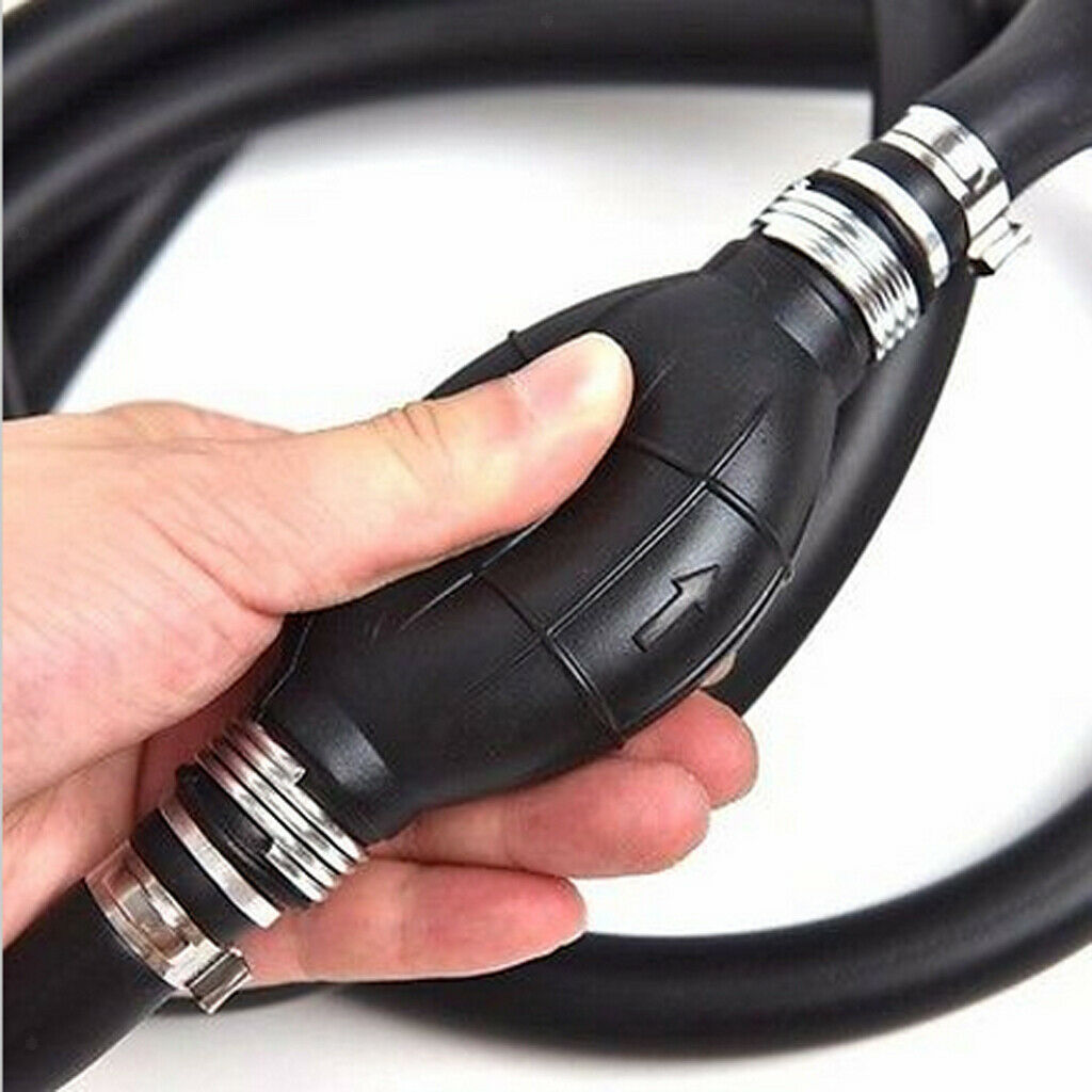 5/16'' 8mm Fuel Line Gas Hose Assembly Universal Outboard Boat RV Motor 6ft