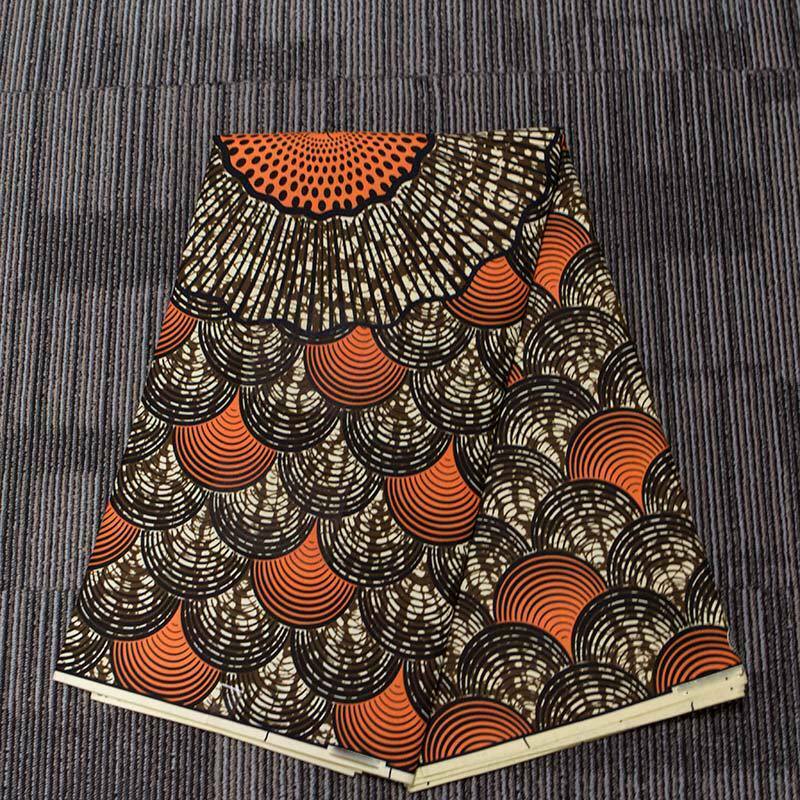 National Style Plain Weave Polyester Wax Printing Cloth Fabric for Garment Craft