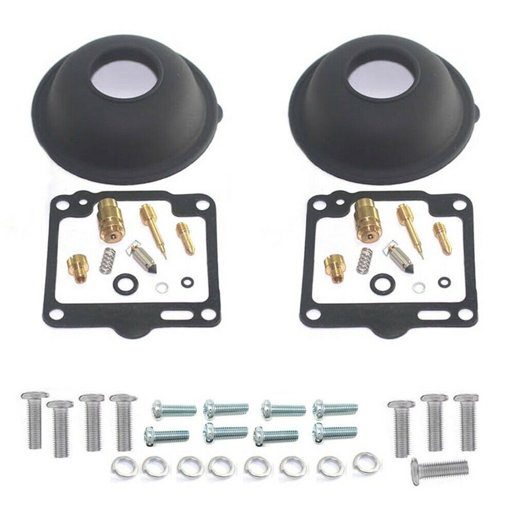 2x Carburetor Repair kit Carb Rebuild Kit For Yamaha XV750 Virago 750 1988-1997
