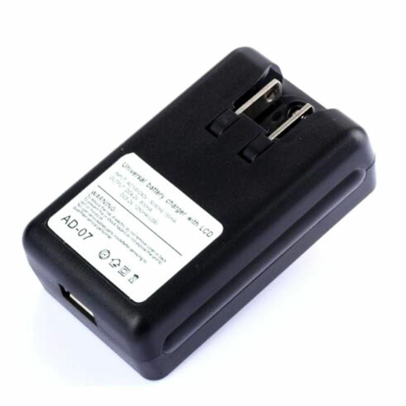 1pc Universal Battery Charger With LCD Us Plug For Nokia BL-4C BL-5C BL-6C BL-5B