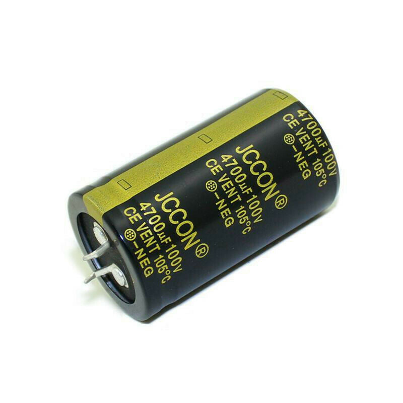 1pcs 100v4700uf Aluminum electrolytic capacitor Audio filter capacitor 30x50mm