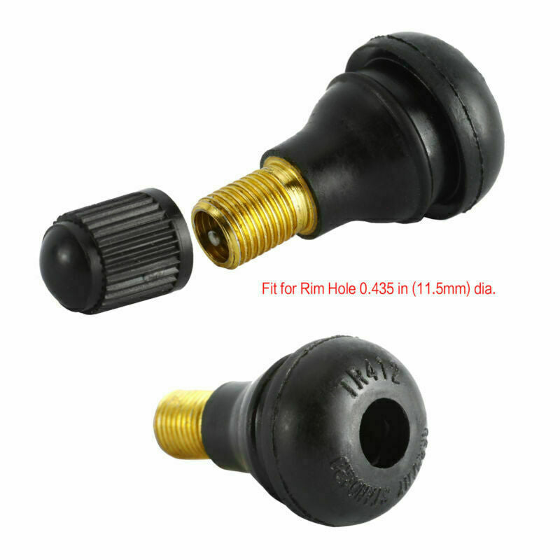25 PCS Tire Valve Stem Puller Tools Set Car Tire Plug Core Remover TR412 Stems